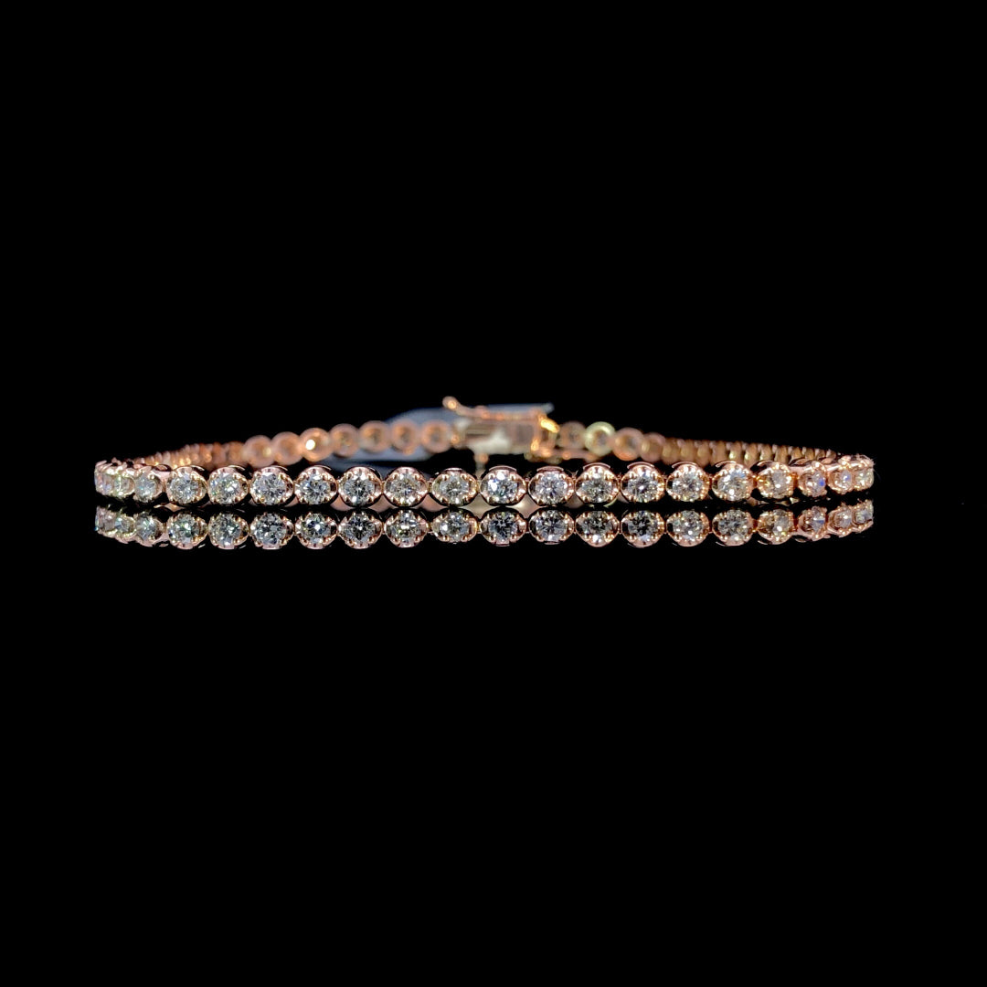 160216 - 2.00 ctw diamond bracelet