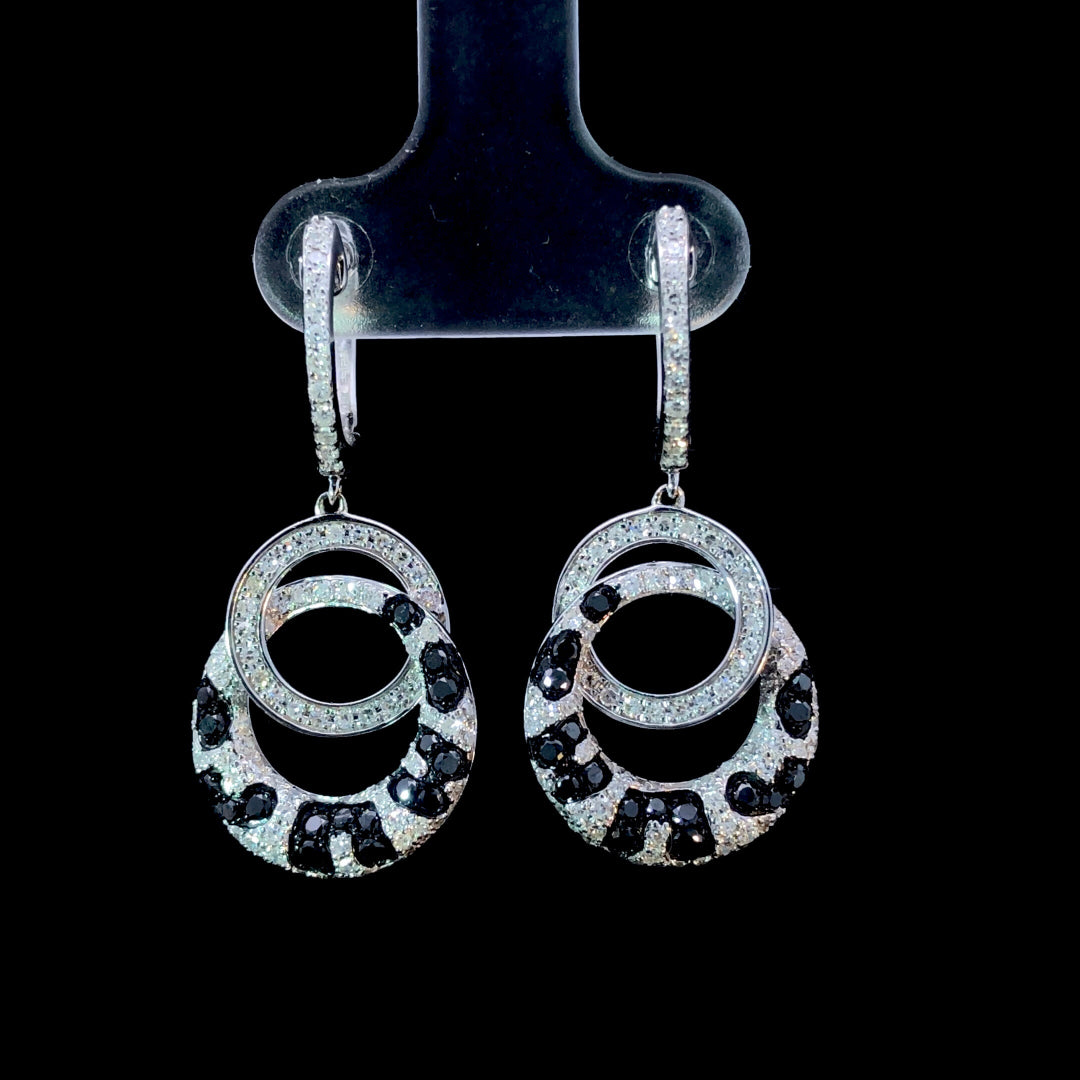 166995 - 1.11 ctw Diamond earrings