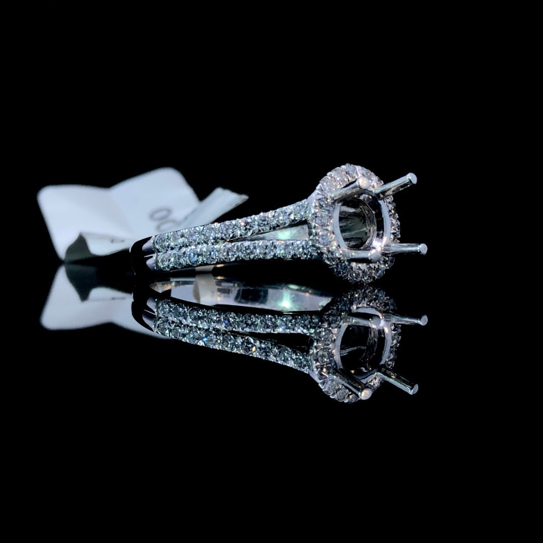 .59 ctw diamond semi mount