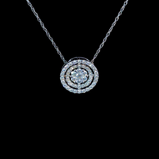 165439 - .50 ctw diamond pendant