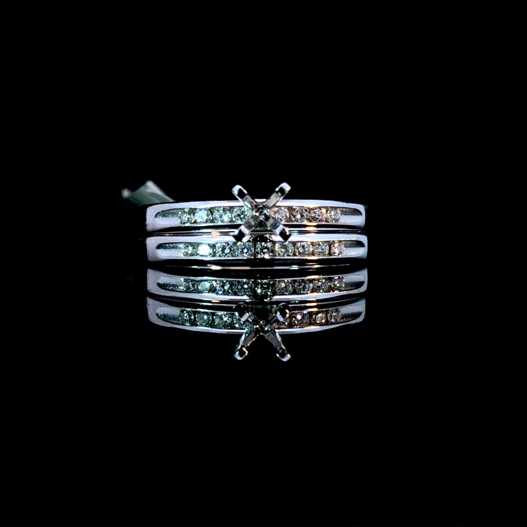 155631 - .20 ctw diamond semi mount