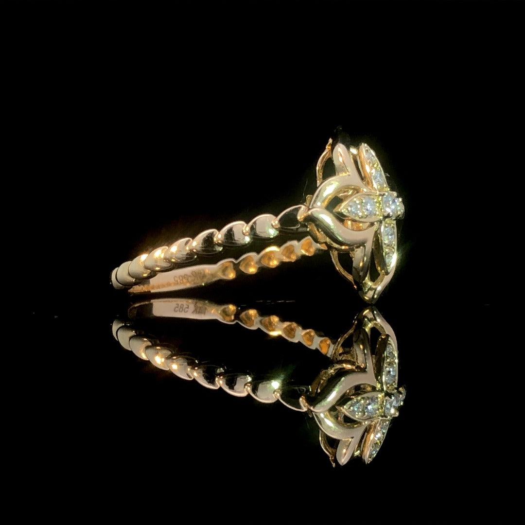 163219 - .10 ctw diamond ring