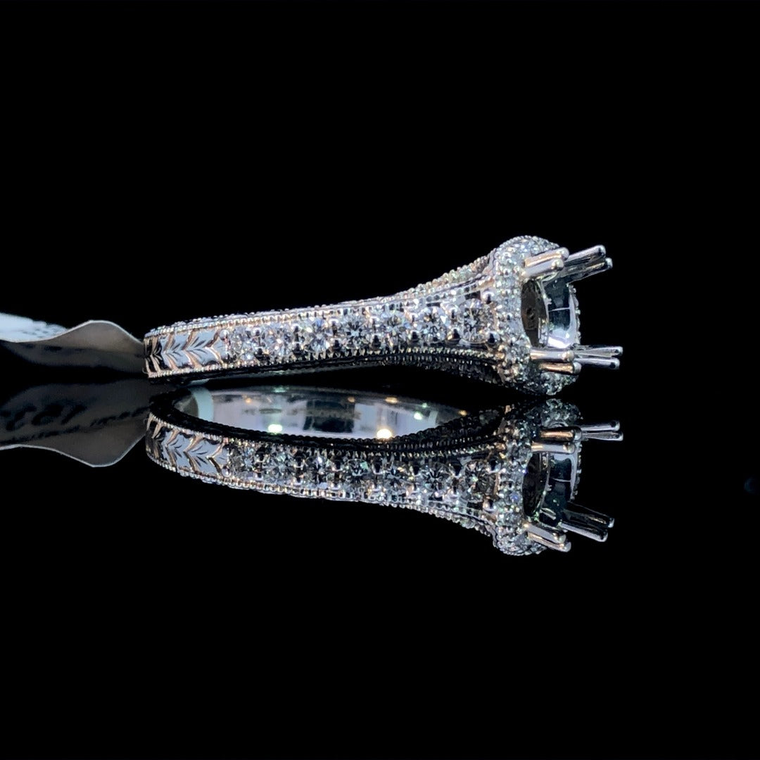 153259 - .50 ctw diamond semi mount