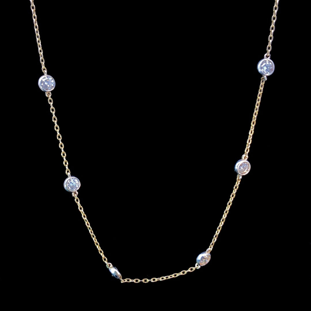 159263 - 1.97 ctw diamond necklace