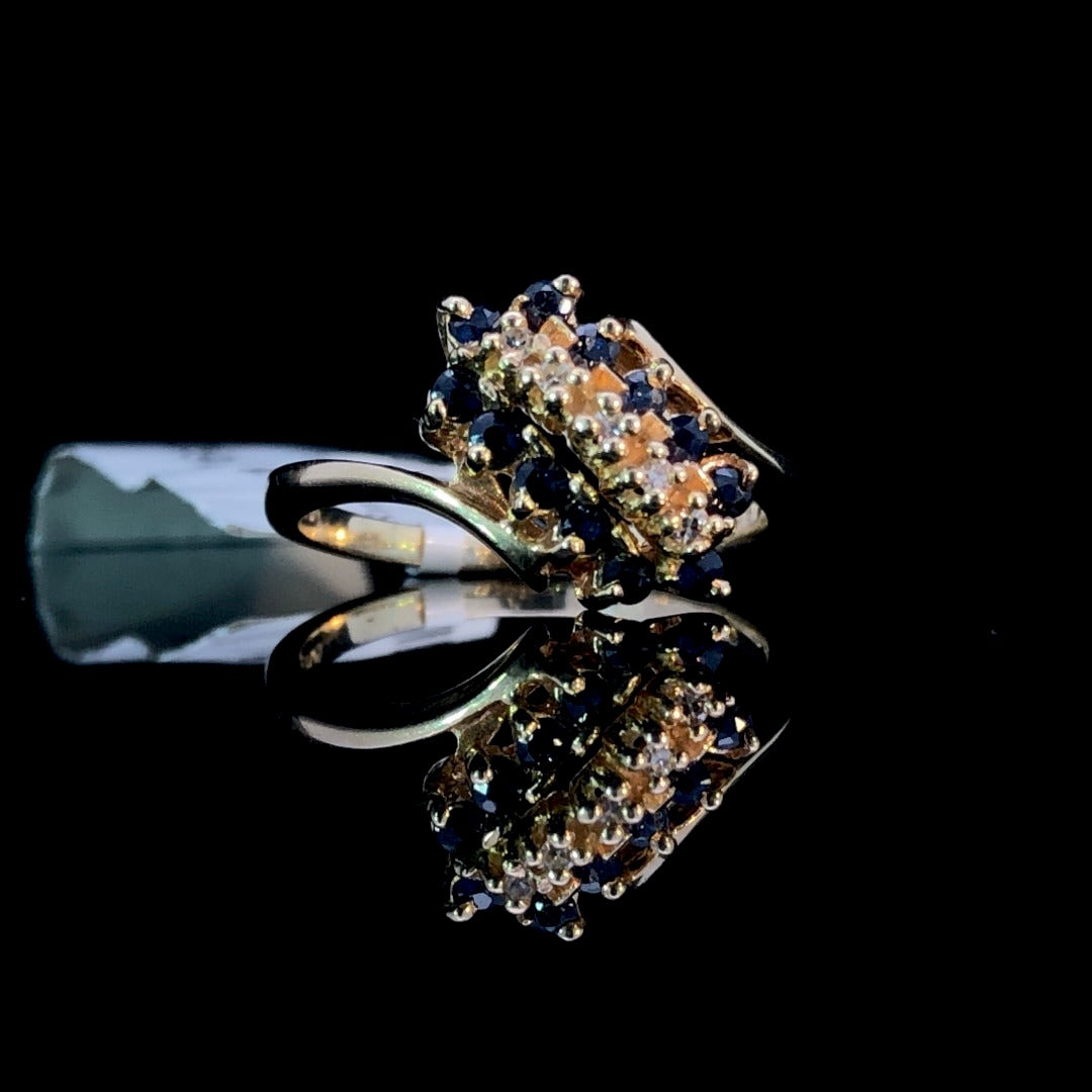 103160 - sapphire and diamond ring