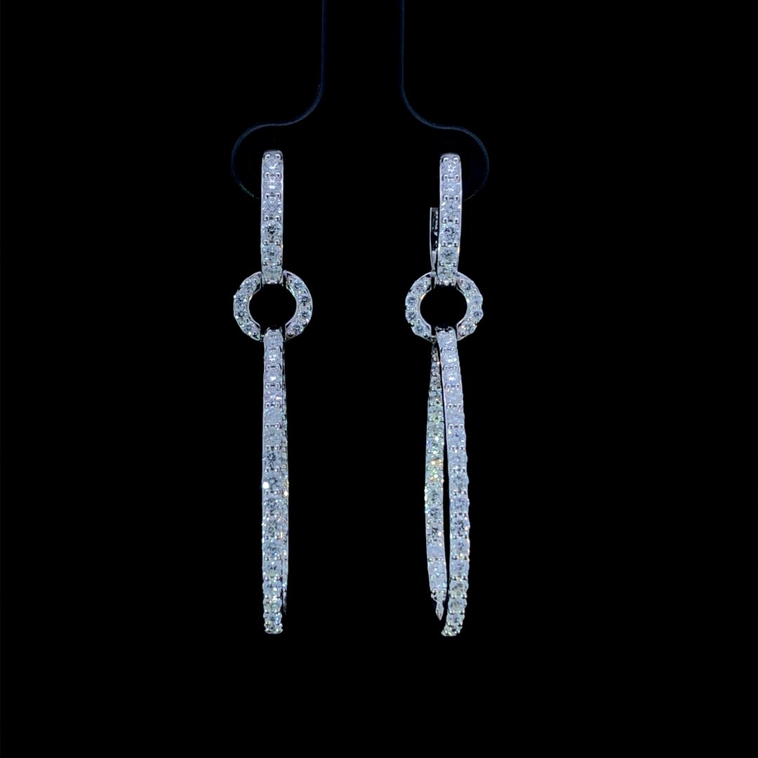 164285 - 2.00 ctw diamond earrings