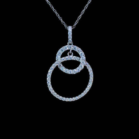 165438 - .60 ctw diamond pendant