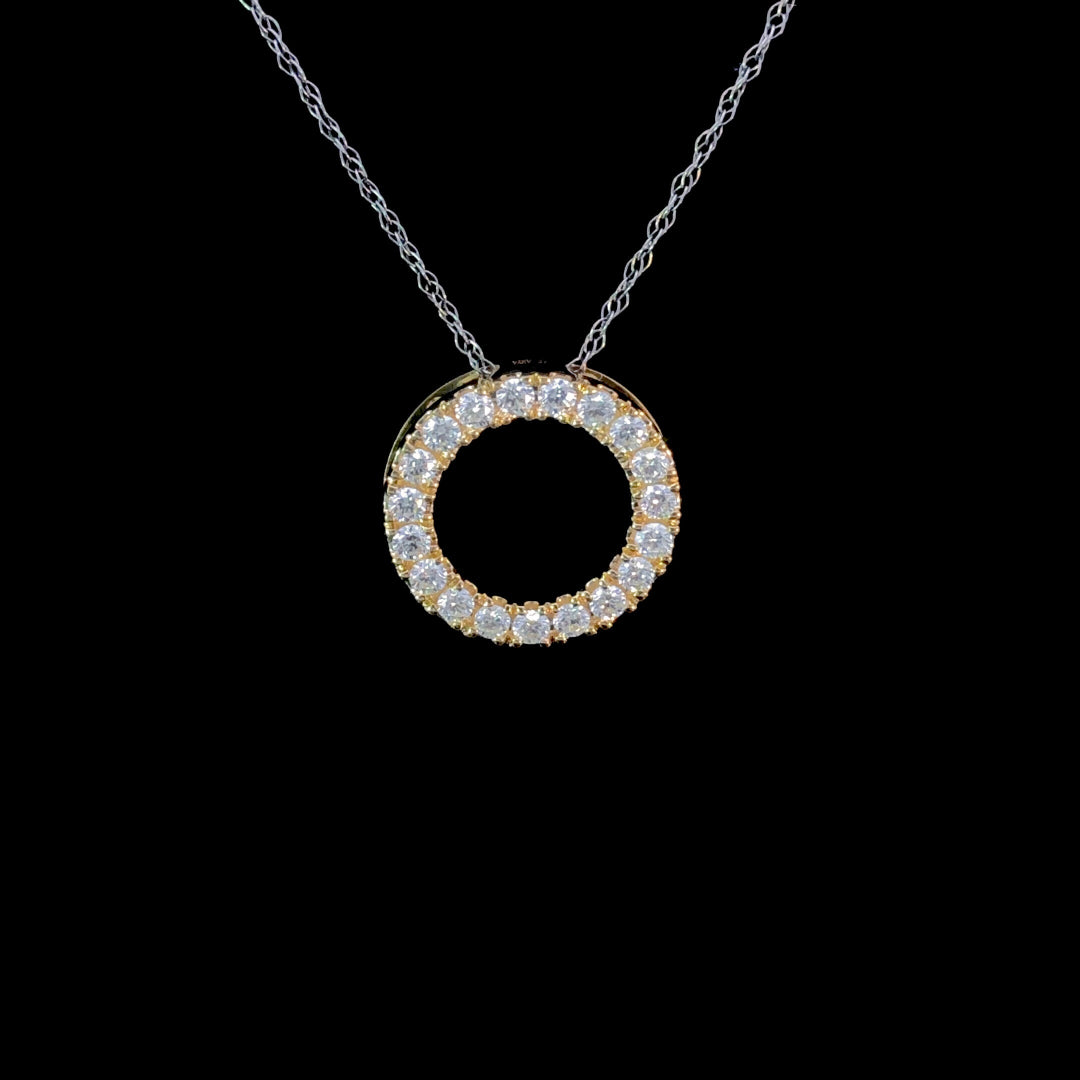 165315 - .50 ctw diamond pendant