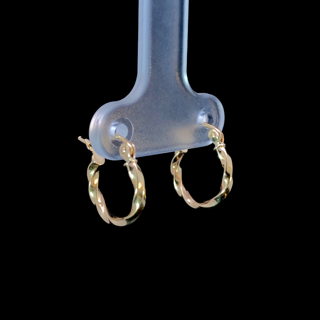 165522 - Gold hoops