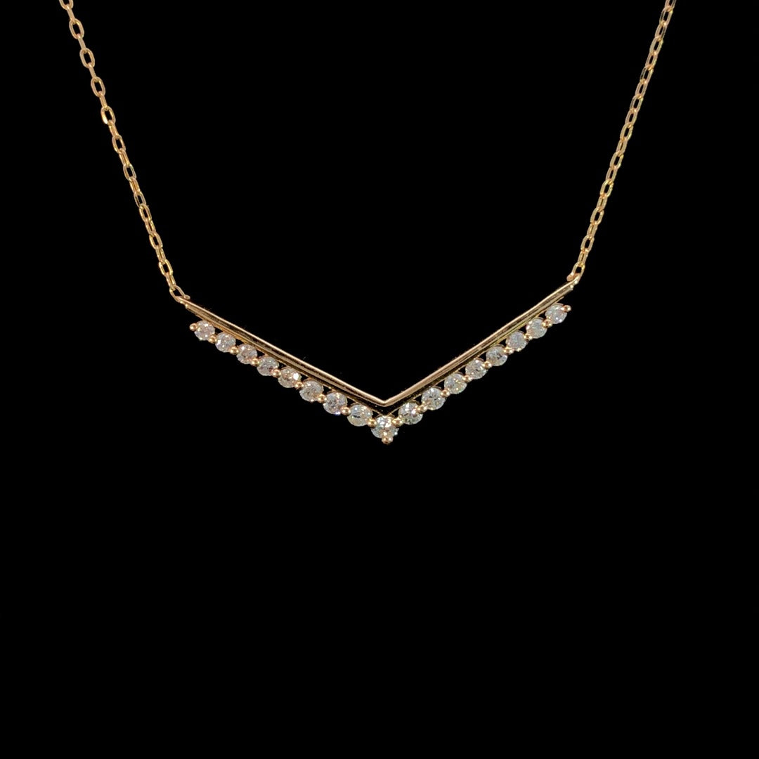 163291 - .33 ctw diamond necklace