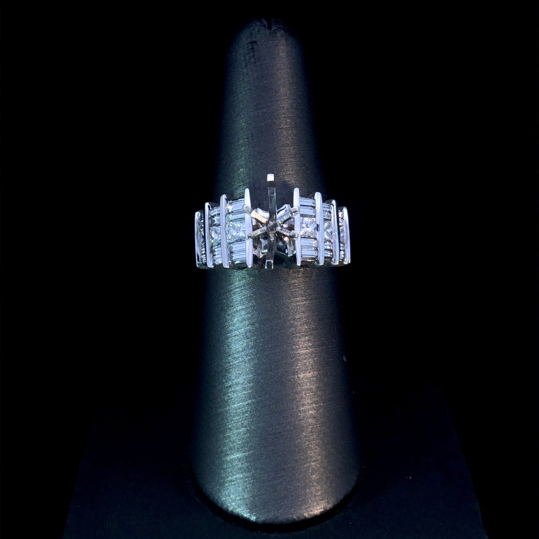 115683 - 1.10 ctw diamond semi mount