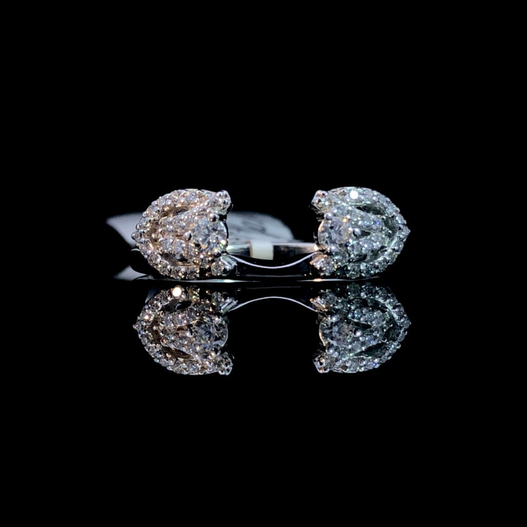161093 - .31 ctw diamond ring wrap