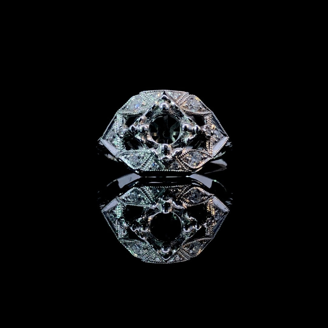 146558 - .20 ctw diamond semi mount