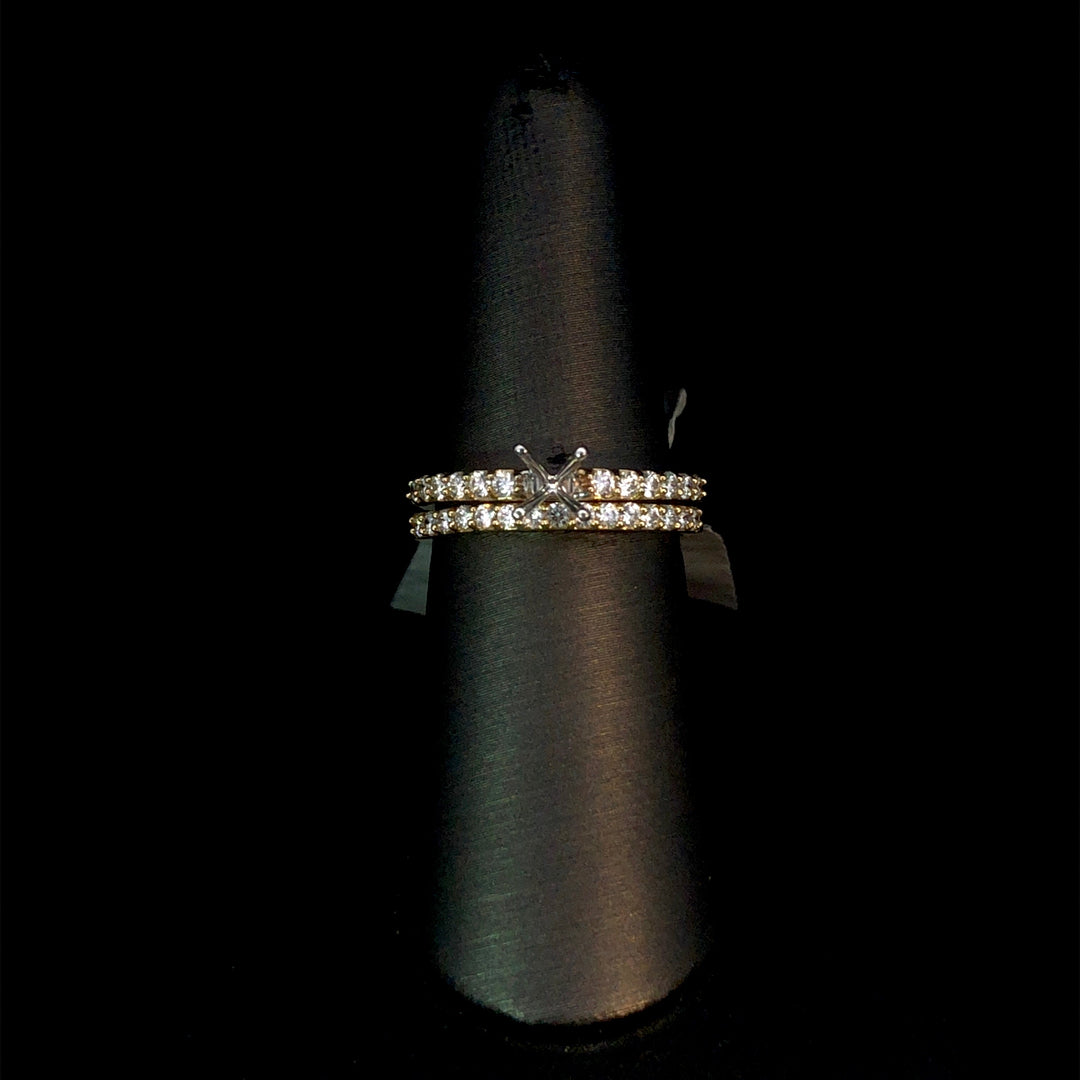 157885 - .25 ctw diamond semi mount