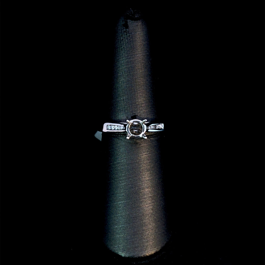 139302 - .10 ctw diamond semi mount