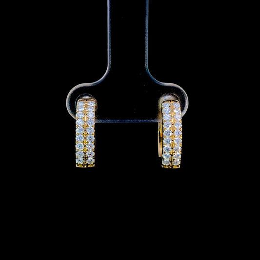 165389 - .50 ctw diamond hoops