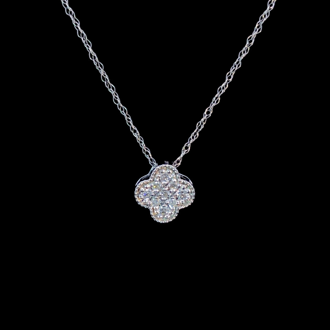 166544 - .10ctw diamond pendant