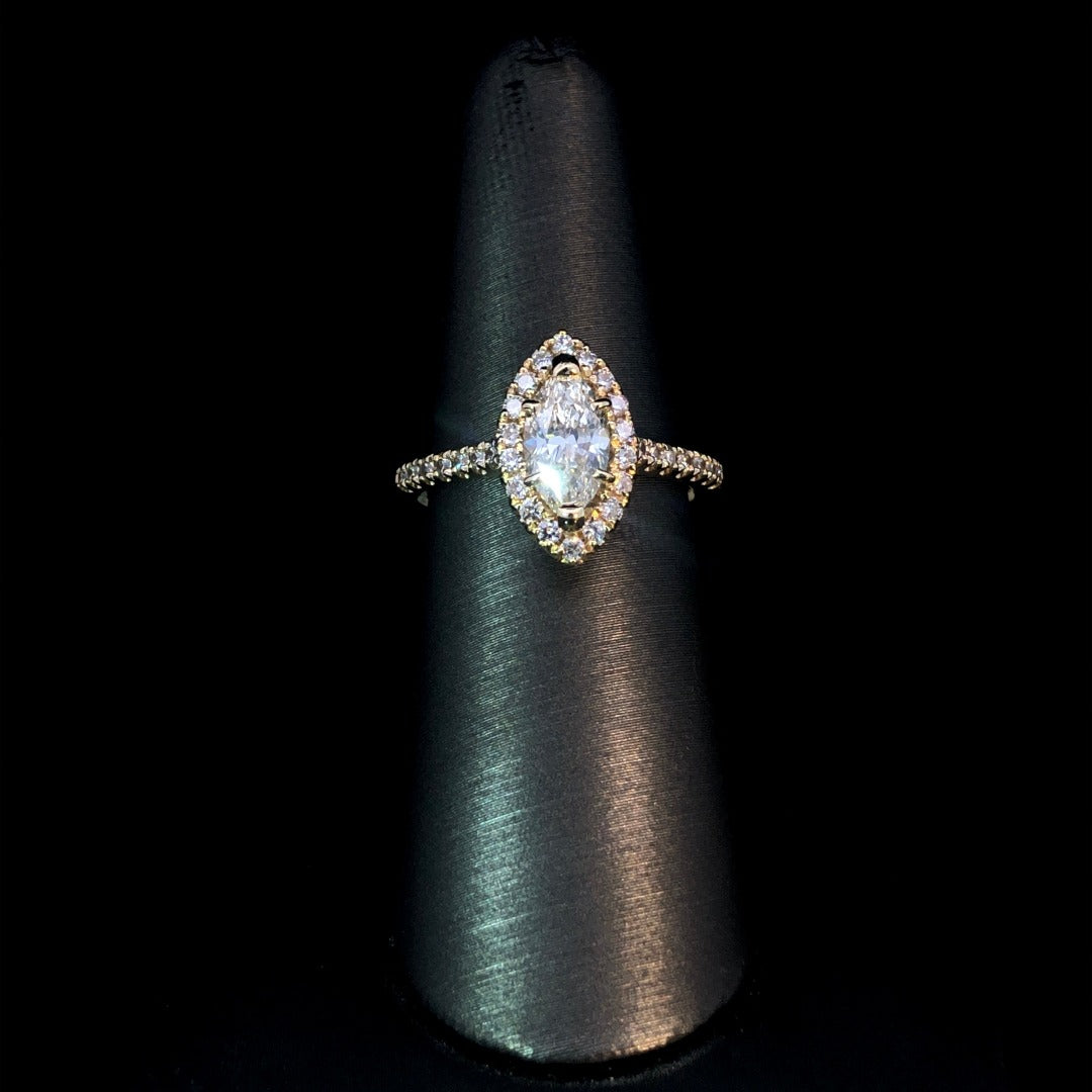 160611 - 1.58 ctw diamond ring