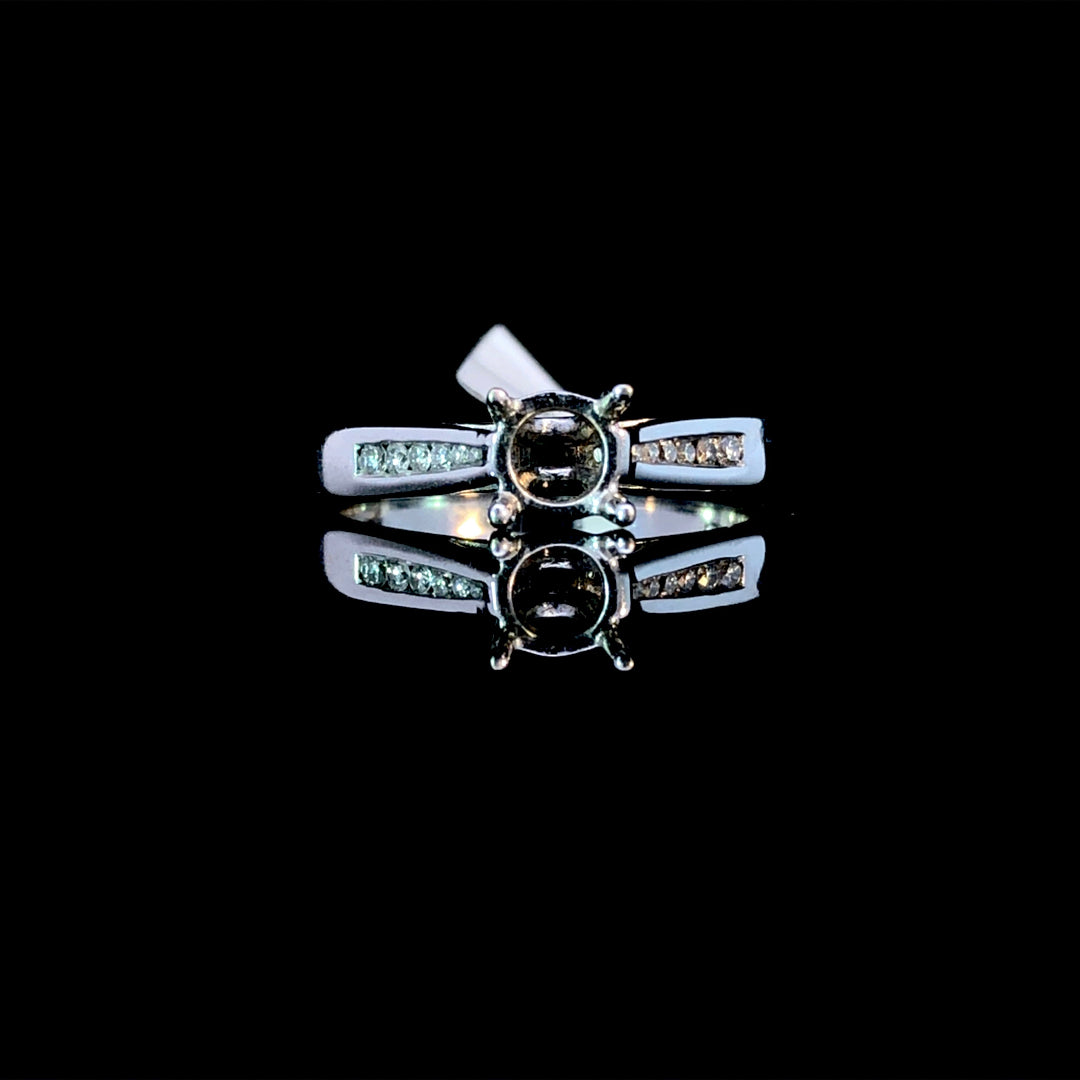 139302 - .10 ctw diamond semi mount