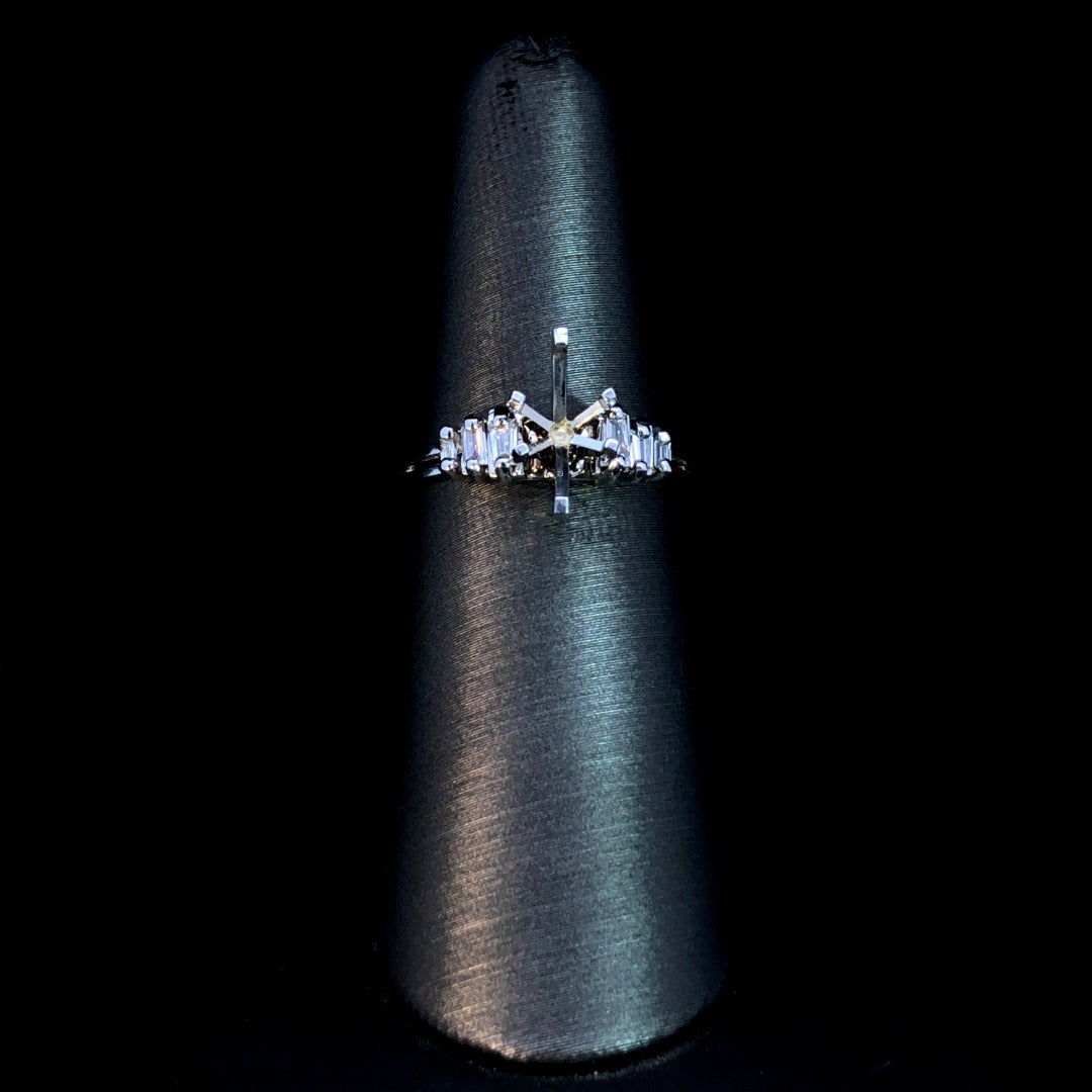 163172 - .23 ctw diamond semi mount