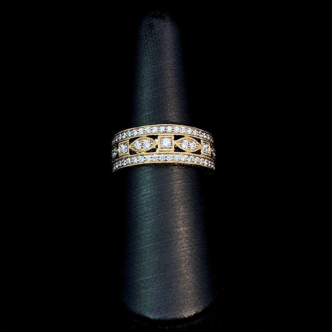 160990 - .75 ctw diamond band