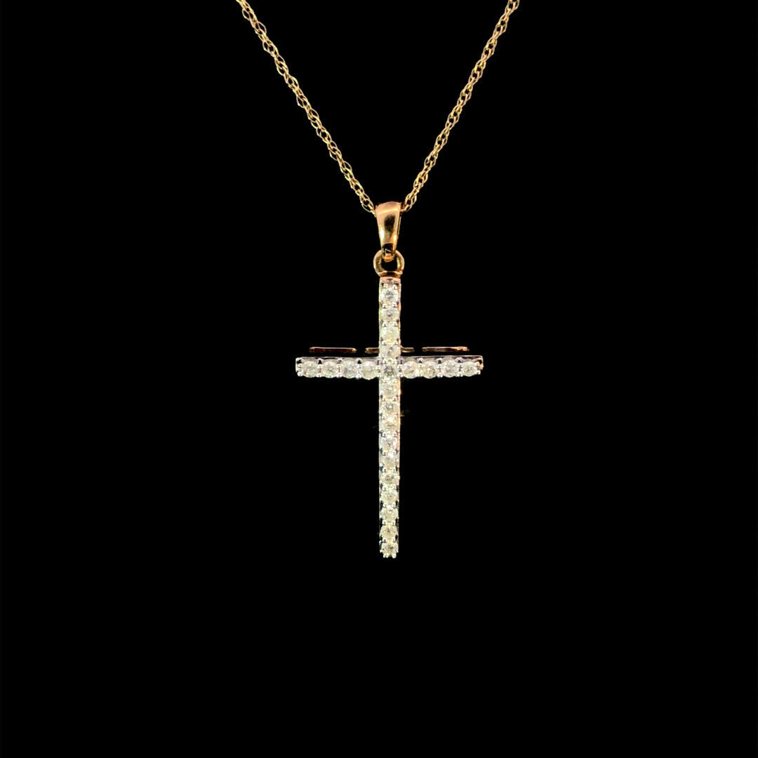 157933 - .25 ctw diamond pendant