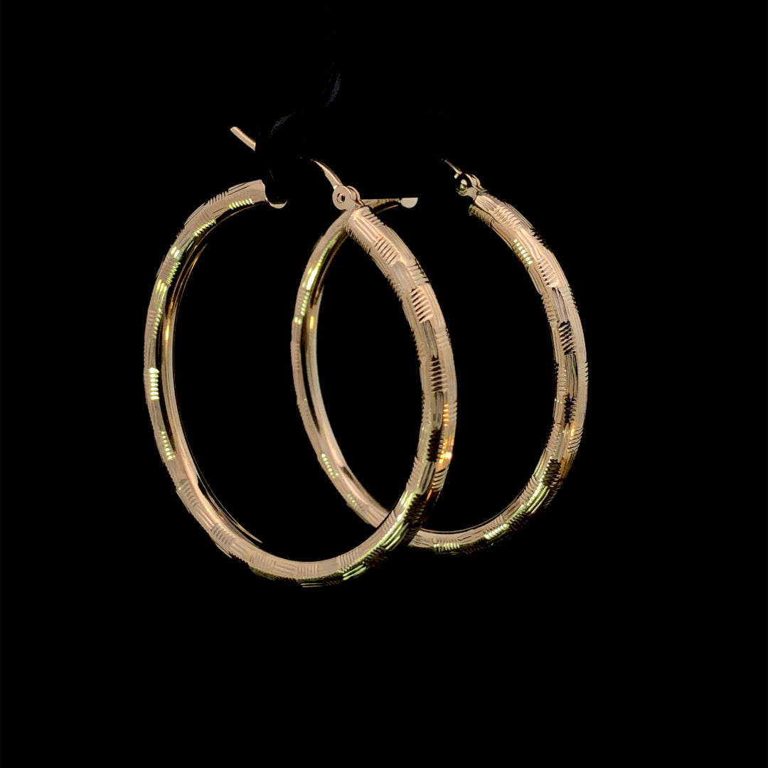 164707 - Gold hoops