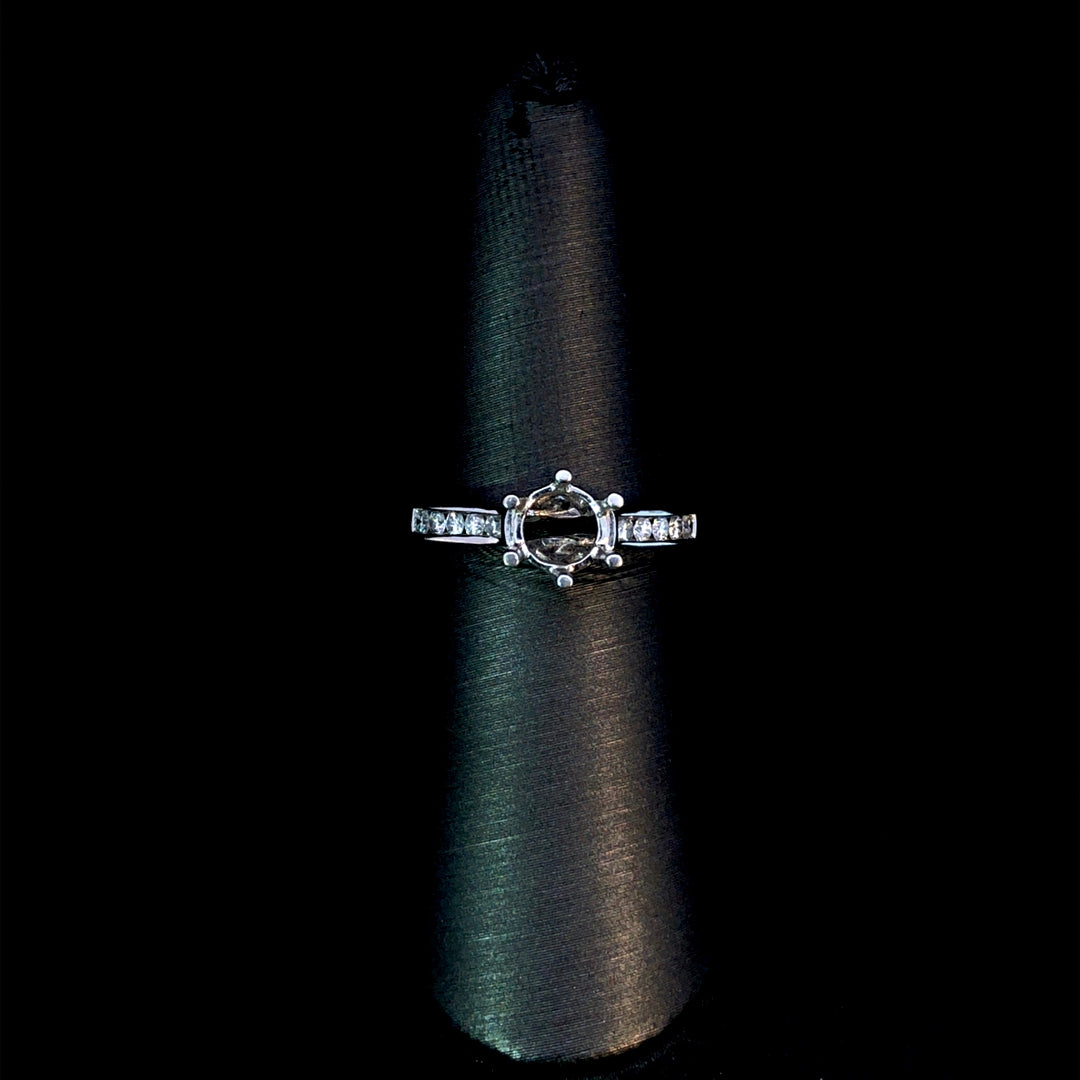 142211 - .23 ctw diamond semi mount
