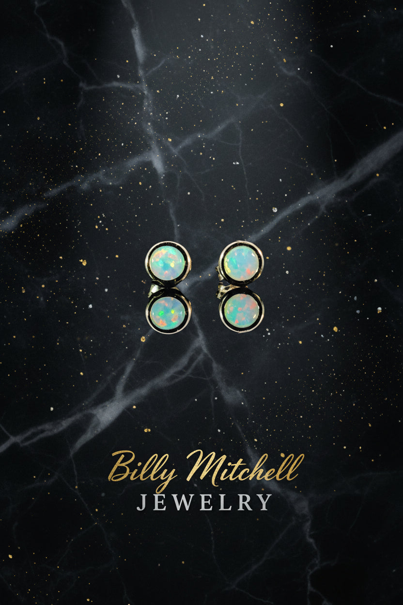 165634 - Opal earrings
