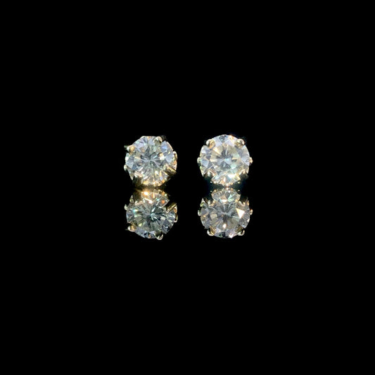 165610 - 1.47 ctw diamond earrings