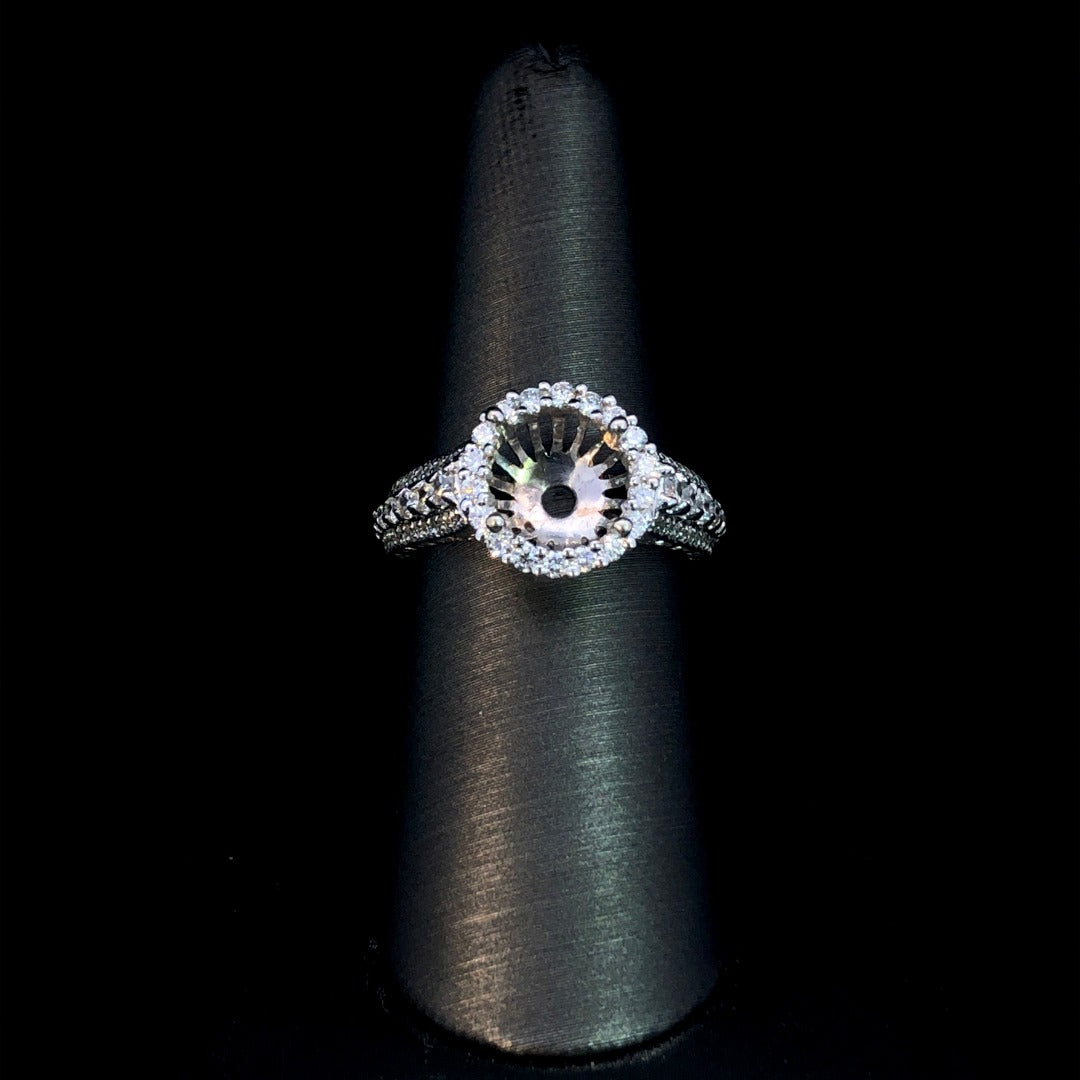 156488 - 1.03 ctw diamond semi mount