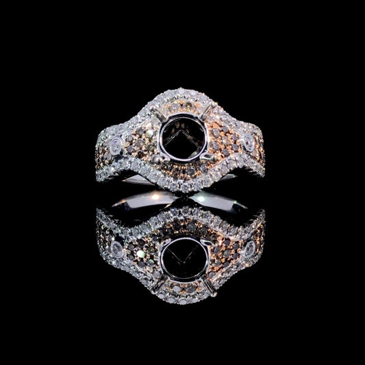 144564 - 1.15 ctw diamond semi mount
