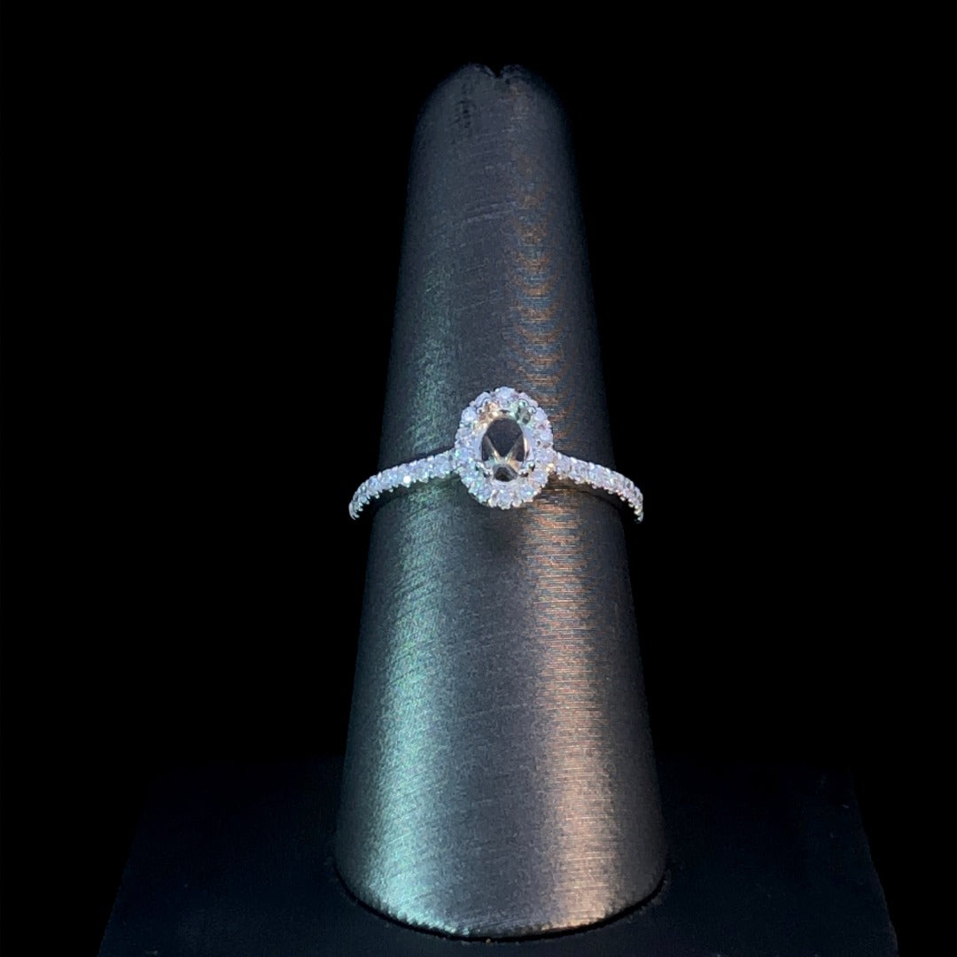 .32 ctw diamond semi mount