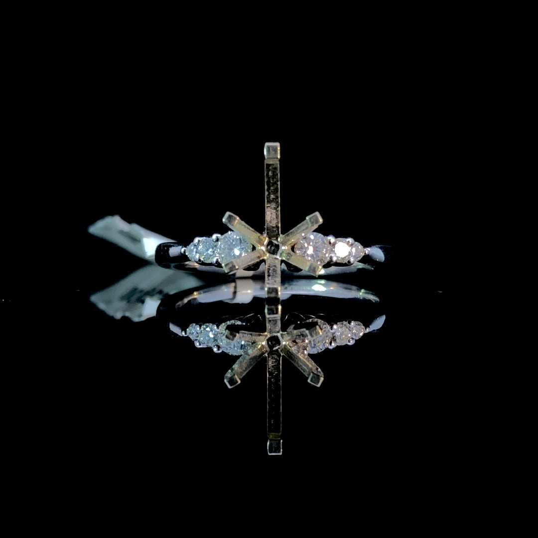 147932 - .25 ctw diamond semi mount