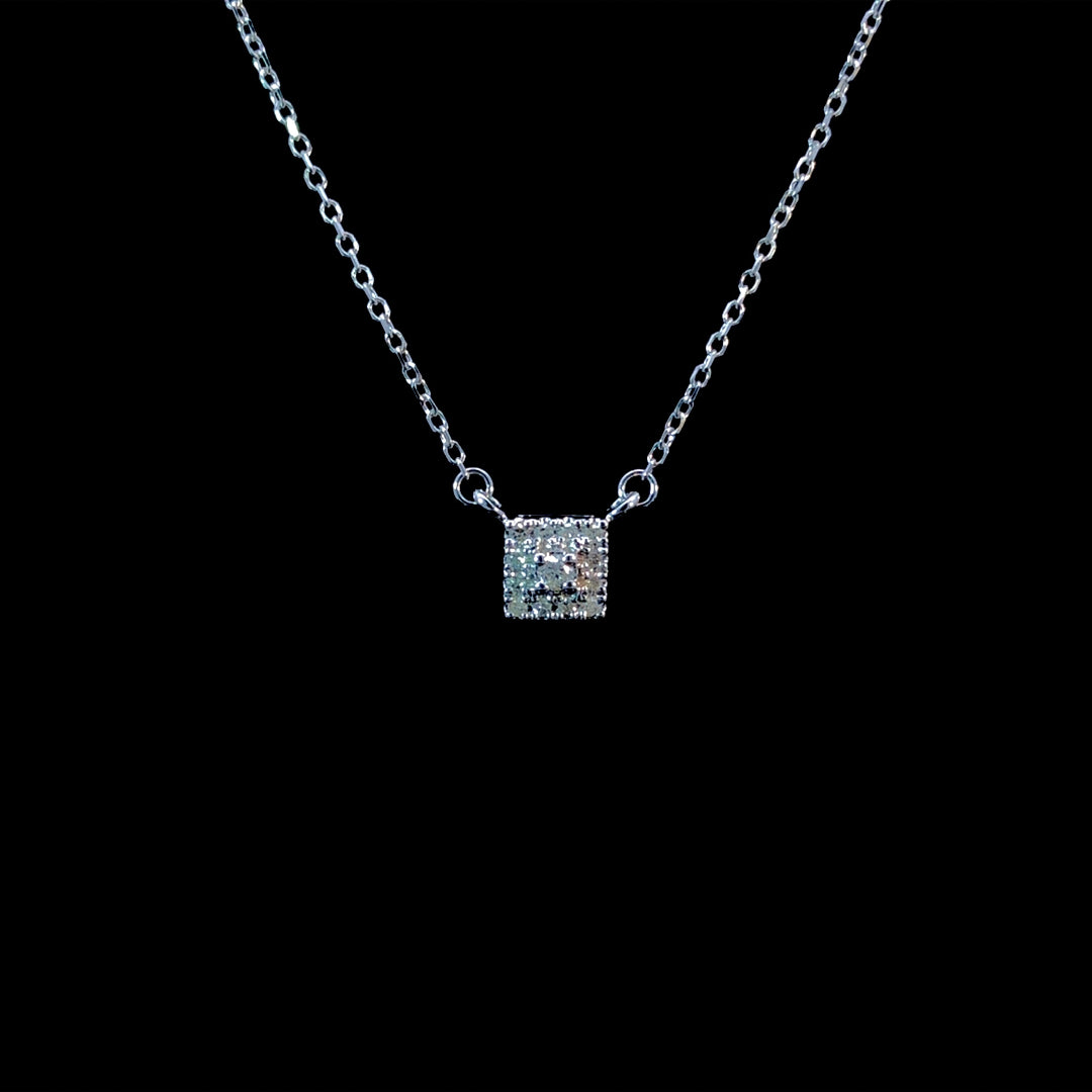 166014 - .07ctw diamond necklace