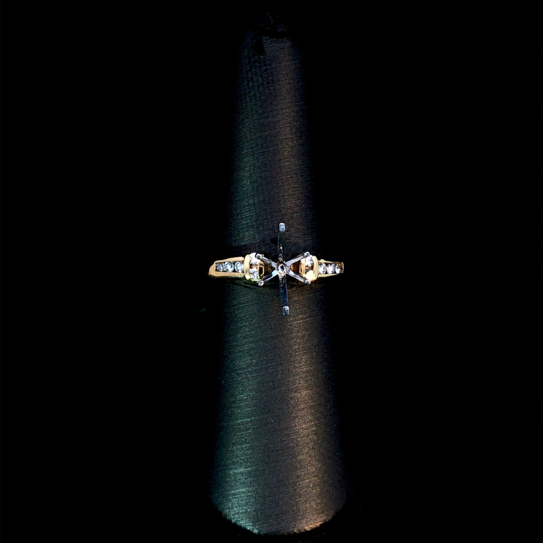 149731 - .15 ctw diamond semi mount
