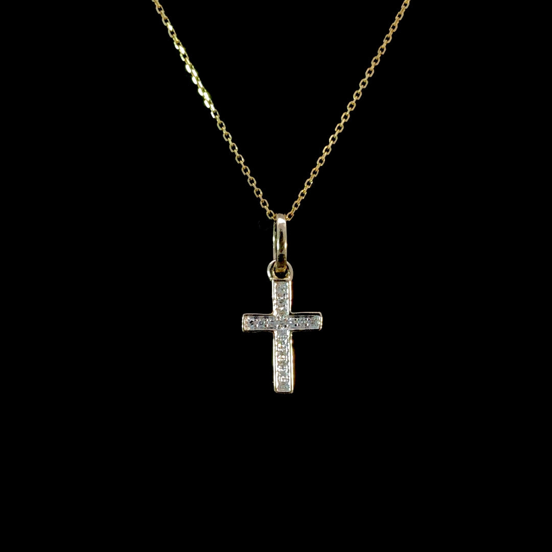 166441 - .04ctw diamond pendant