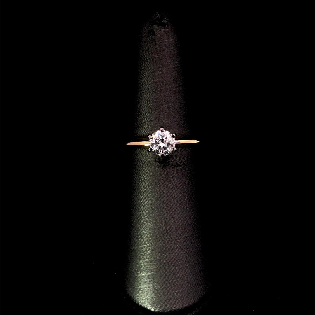 162919 - .68 ct diamond ring