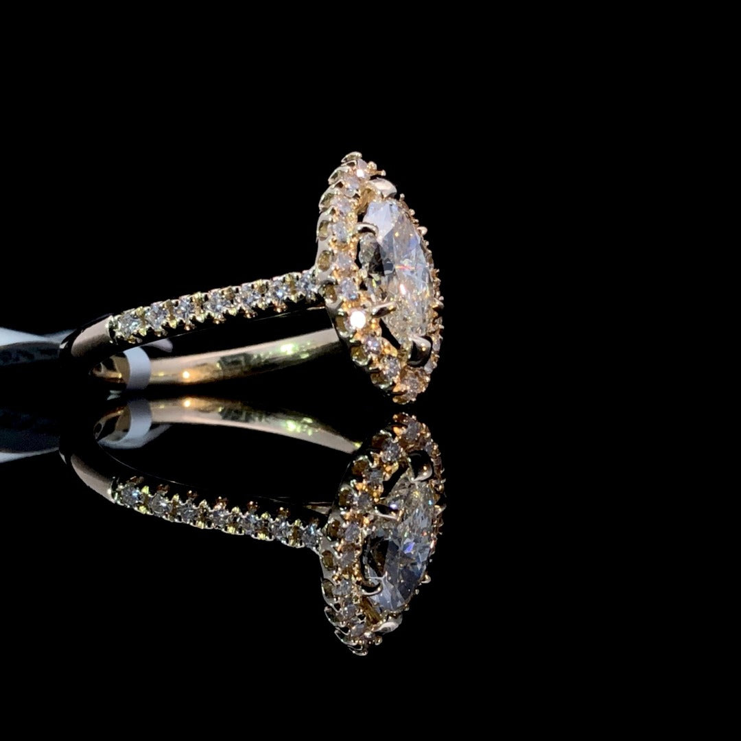 160611 - 1.58 ctw diamond ring
