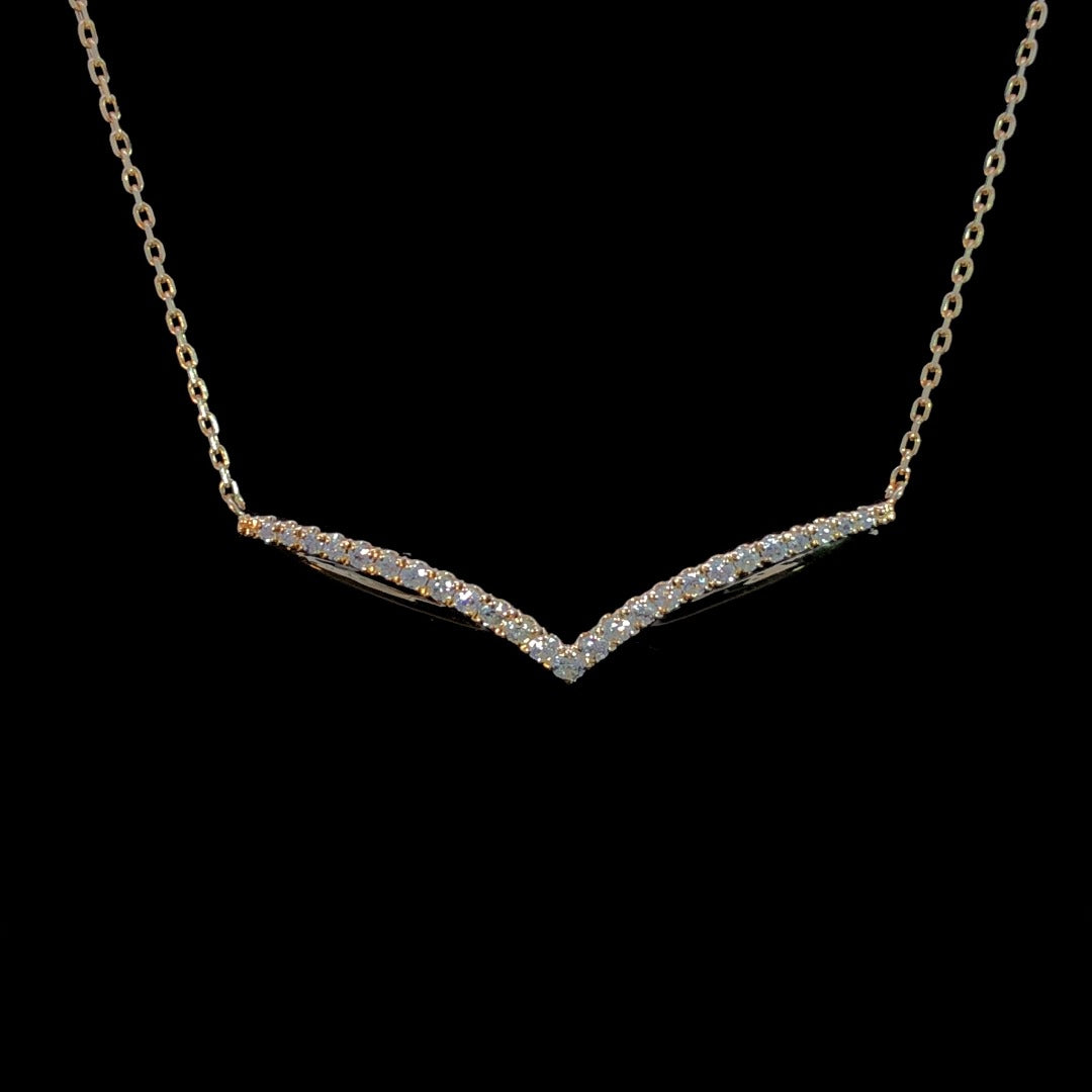 163289 - .33 ctw diamond necklace