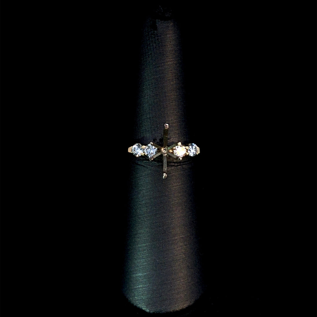 141013 - .40 ctw diamond semi mount