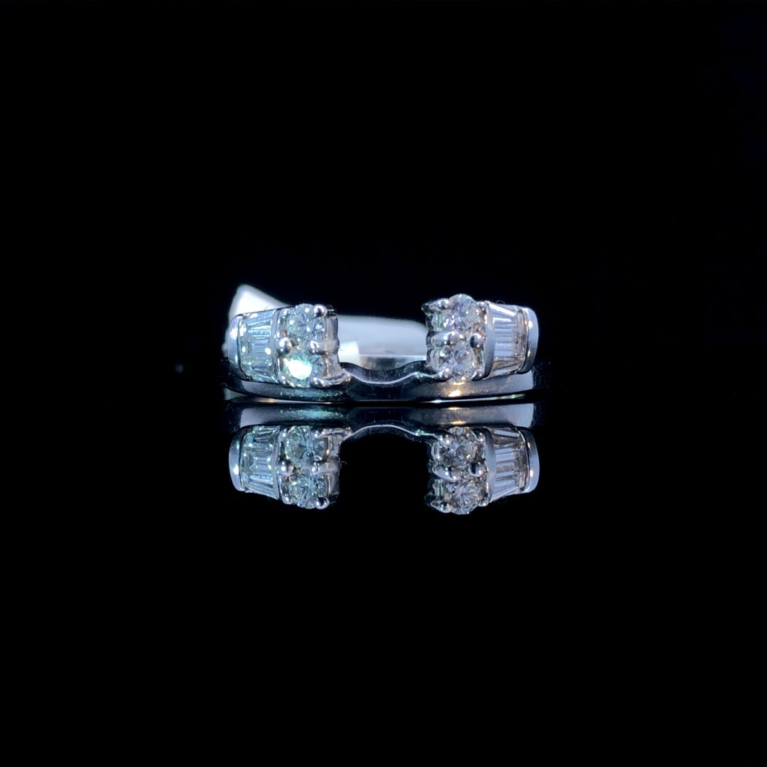 137023 - .32 ctw diamond ring wrap