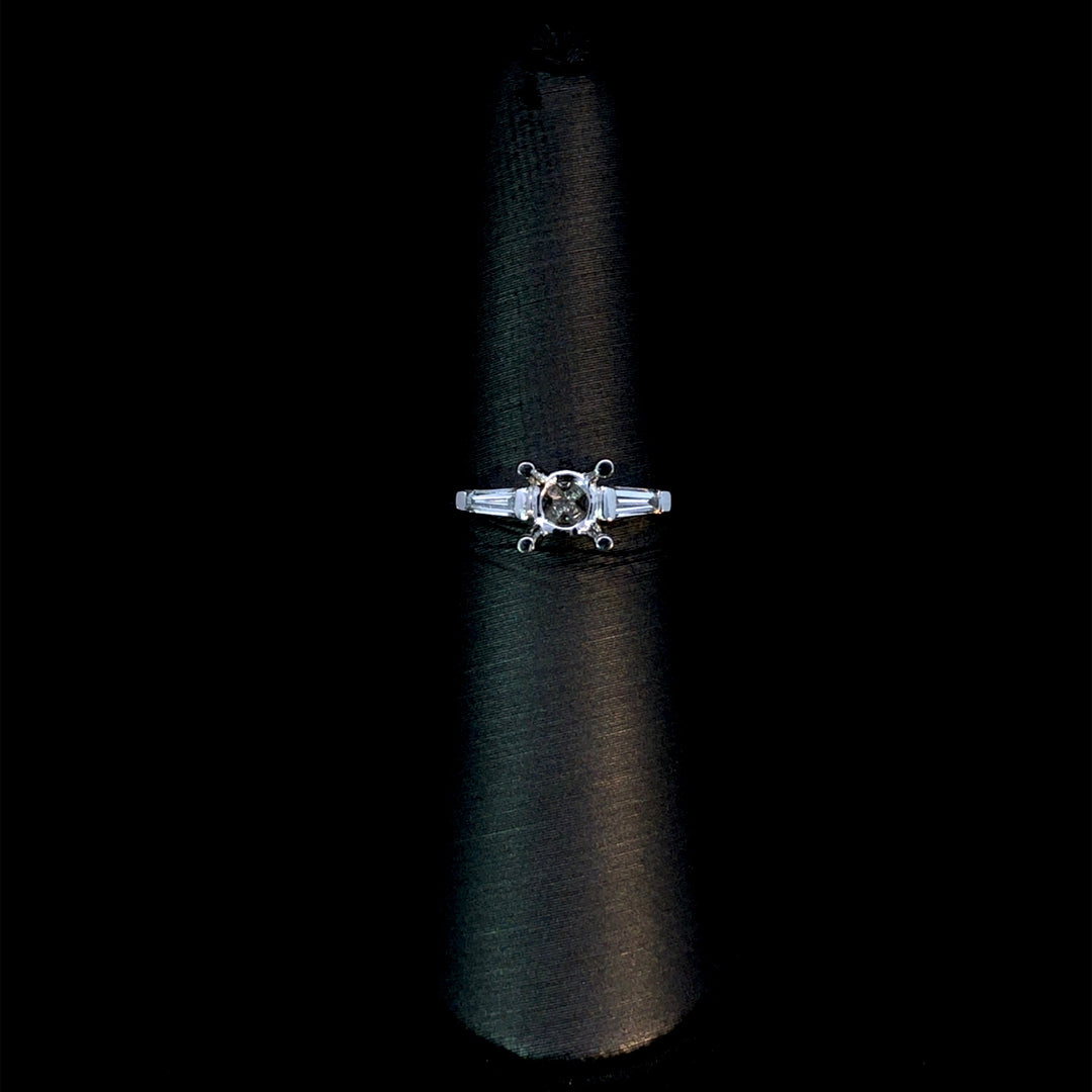 162373 - .19 ctw diamond semi mount