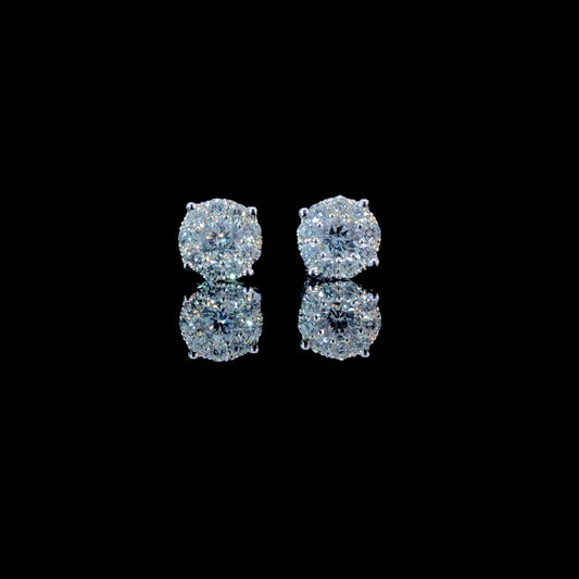 165507 - .50 ctw diamond earrings