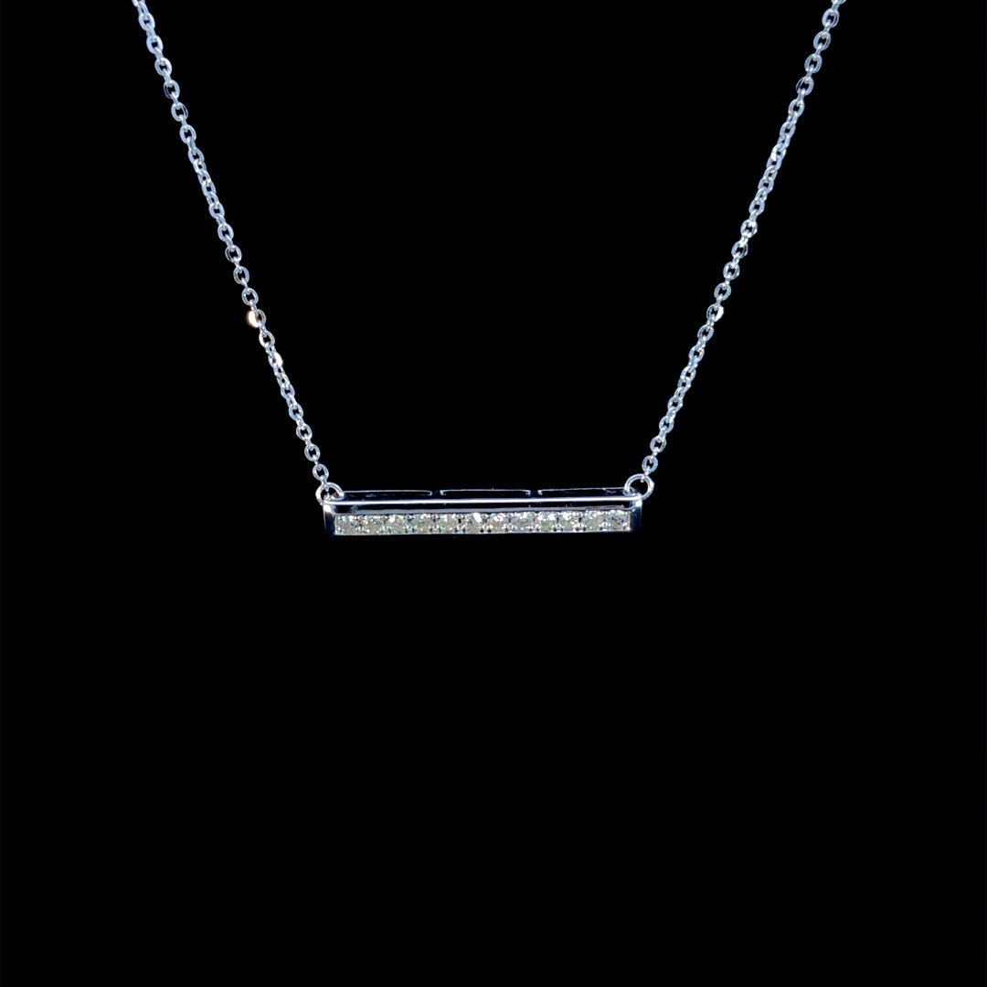 164116 - .14 ctw diamond necklace