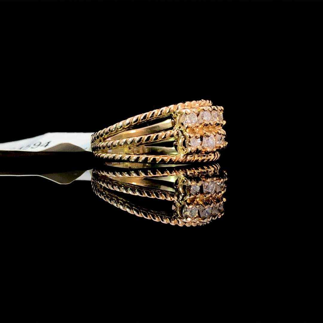 164594 - .80 ctw diamond ring