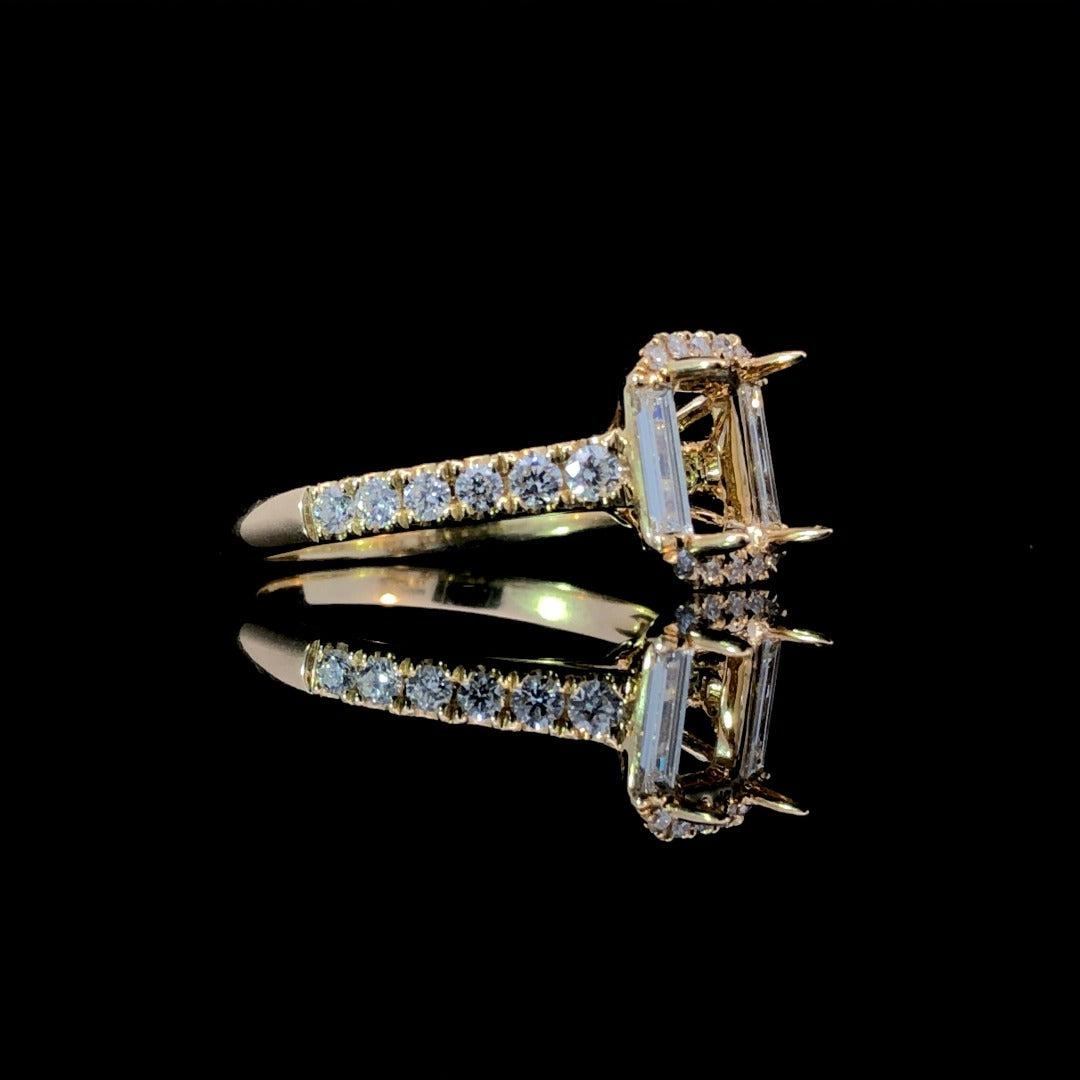 163435 - .60 ctw diamond semi mount