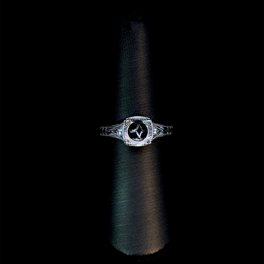 145050 - .06 ctw diamond semi mount