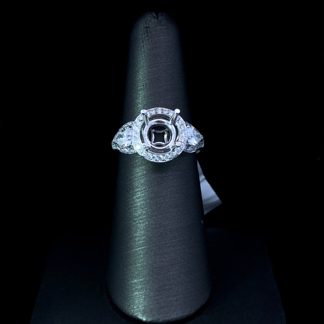 159385 - 1.05 ctw diamond semi mount