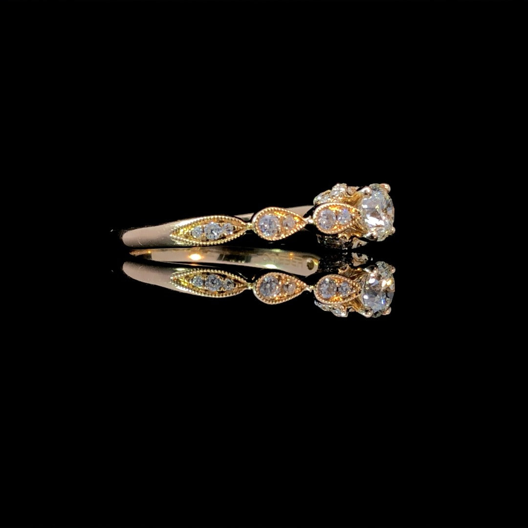 163133 - .56 ctw diamond ring